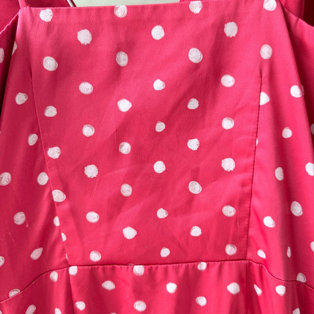 Haney Polka Dot Midi Dress - Picture 4 of 7